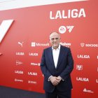 El presidente de LaLiga, Javier Tebas