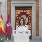 La presidenta de la Comunidad de Madrid, Isabel Díaz Ayuso