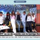 Los colaboradores de "Más vale tarde" se despidieron bailando