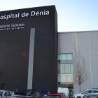 Fachada del Hospital de Dénia