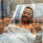 Mounir Nasraoui, en el hospital