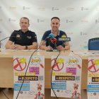 La campaña tiene como lema “-Petardos + respeto y + seguridad” ha sido presentada por el concejal de Seguridad, Sergio Palao y Andrés Martínez, oficial de la Policía Local de Villena .