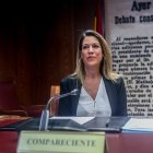 La exdirectora de Wakalua, Leticia Lauffer, comparece ante la Comisión de Investigación sobre el ‘caso Koldo’.