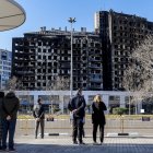 Edificio incendiado de Campanar