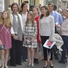 La última foto de la Reina Letizia con Irene Urgandarin y Victoria Federica, en junio de 2018.