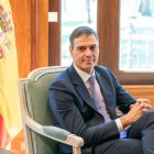 El presidente del Gobierno, Pedro Sánchez