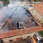 Incendio provocado por un rayo en una casa de la localidad castellonense de la Vall d'Uixó