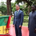 Pedro Sánchez, durante su reciente visita a Senegal.