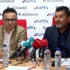 El conselleiro de Emprego, José González, y el presidente de la Unión de Trabajadores Autónomos (UPTA), Eduardo Abad, en rueda de prensa
EUROPA PRESS
04/9/2024