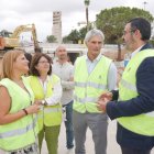 Visita a las obras