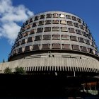 Edificio del Tribunal Constitucional, en Madrid.