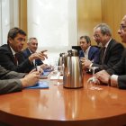 (Foto de ARCHIVO) Negociación del pacto de gobierno en la Comunitat entre el PPCV Y VOX