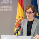 La ministra de Sanidad, Mónica García