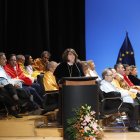 La rectora de la Universidad de Alicante (UA), Amparo Navarro, durante el Acto de Apertura del Curso Académico 2024-2025

REMITIDA / HANDOUT por UA
Fotografía remitida a medios de comunicación exclusivamente para ilustrar la noticia a la que hace referencia la imagen, y citando la procedencia de la imagen en la firma
12/9/2024