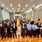 Presentación del proyecto junto a bomberos