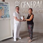 Una de las premiadas por el Hospital General de Elche