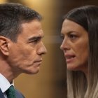 Pedro Sánchez junto a Míriam Nogueras