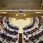 El hemiciclo del parlamento valenciano durante el debate de política general