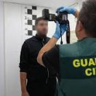 Karim E.B. detenido por la Guardia Civil.