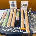 Material decomisado por la Policía Nacional