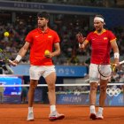 Rafa Nadal y Carlitos Alcaraz, en los JJOO de París