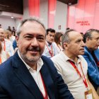 El secretario general del PSOE de Andalucía, Juan Espadas, durante la reunión del Comité Federal del PSOE