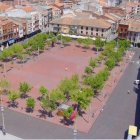 Plaza Mayor de la Hispanidad en Medina del Campo