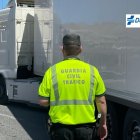 Fotografía de archivo de un guardia civil de Tráfico