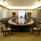 sala de reuniones del consejo de ministros