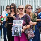 Paqui Gómez, la madre de Miguel Ángel González, uno de los guardias asesinados en Barbate.