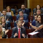 Isabel Díaz Ayuso en la Asamblea de Madrid