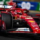 Charles Leclerc, con su Ferrari, en el Gran Premio de Hungría de esta temporada.