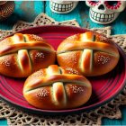 Pan de muerto de México