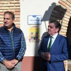 el consejero de la Presidencia, Luis Miguel González Gago, ha visitado esta mañana la localidad palentina de Hornillos de Cerrato, en Palencia.