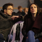 Íñigo Errejón e Irene Montero en un Congreso de Podemos.