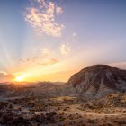 Los paisajes más extremos se dan cita en Andalucía. Desierto de Tabernas