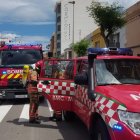 Bomberos intervienen en el incendio en Ronda Vinatea