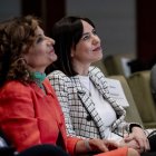 La ministra de Hacienda, María Jesús Montero  y la ministra de Ciencia, Innovación y Universidades, Diana Morant