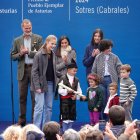 La princesa Leonor entrega el premio al "Pueblo Ejemplar de Asturias 2024'