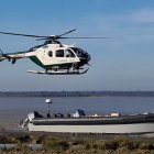 (Foto de ARCHIVO)
Helicóptero de la Guardia Civil sobre una embarcación incautada tras una operación contra el narcotráfico en Cádiz, por donde se introducía hachís usando también el río Guadalquivir

GUARDIA CIVIL
23/9/2022