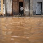 Temporal de lluvias en la comarca de la Ribera en la provincia de Valencia