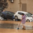 El Barrio de la Torre en Valencia tras el paso de la DANA.