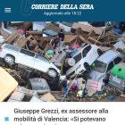 Giuseppe Grezzi en Corriere della sera