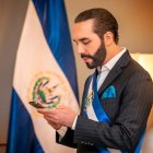 El presidente de El Salvador, Nayib Bukele