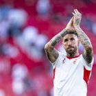 Sergio Ramos, durante su etapa en el Sevilla.