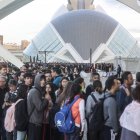 Cientos de voluntarios en la Ciudad de las Artes y las Ciencias