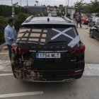 Coche de Presidencia del Gobierno en el Centro de Coordinación de Emergencia