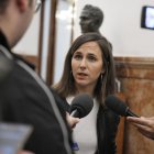 (Foto de ARCHIVO)
La secretaria general de Podemos, Ione Belarra, ofrece declaraciones a los medios.

Fernando Sánchez / Europa Press
23 OCTUBRE 2024;GOBIERNO;CONGRESO;PLENO
23/10/2024