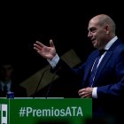 El presidente de ATA, Lorenzo Amor, que es el rayo que no cesa en la defensa de los autónomos lo cual desde aquí le aplaudimos.