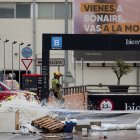 Entrada del parking del centro comercial Bonaire, a 4 de noviembre de 2024, en Aldaia, Valencia.